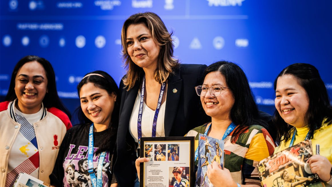 LEILA BARROS REKINDLES ‘PINOY’ LOVE AT MEN’S WORLD CHAMPIONSHIP