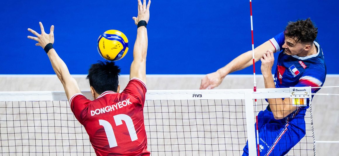 FRANCE OPEN WITH MERCILESS WIN OVER KOREA AT MEN’S VOLLEYBALL WORLD CHAMPIONSHIP FRANCE OPEN WITH MERCILESS WIN OVER KOREA AT MEN’S VOLLEYBALL WORLD CHAMPIONSHIP
