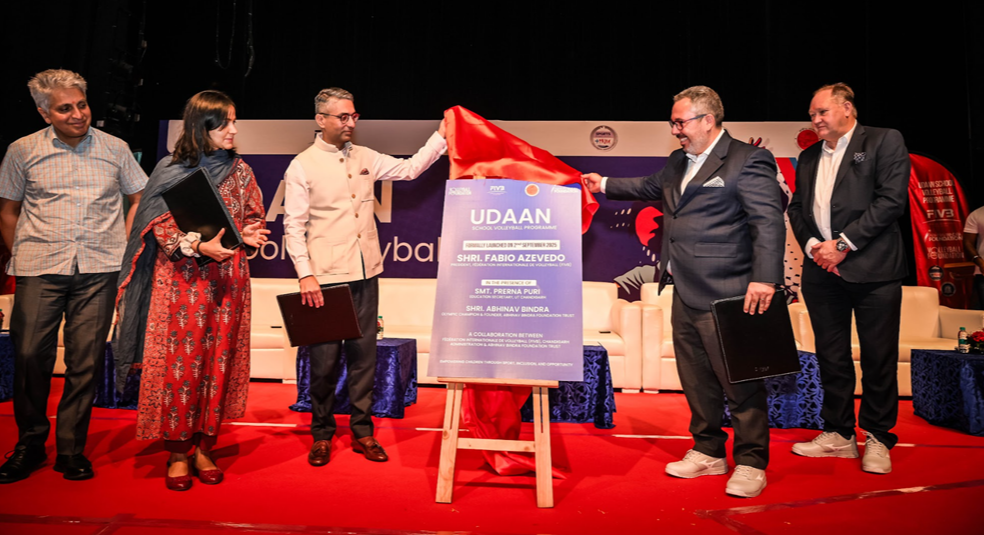 FIVB AND ABHINAV BINDRA FOUNDATION TRUST LAUNCH GROUNDBREAKING VOLLEYBALL PROGRAMME WITH PARTNERS IN INDIA FIVB AND ABHINAV BINDRA FOUNDATION TRUST LAUNCH GROUNDBREAKING VOLLEYBALL PROGRAMME WITH PARTNERS IN INDIA
