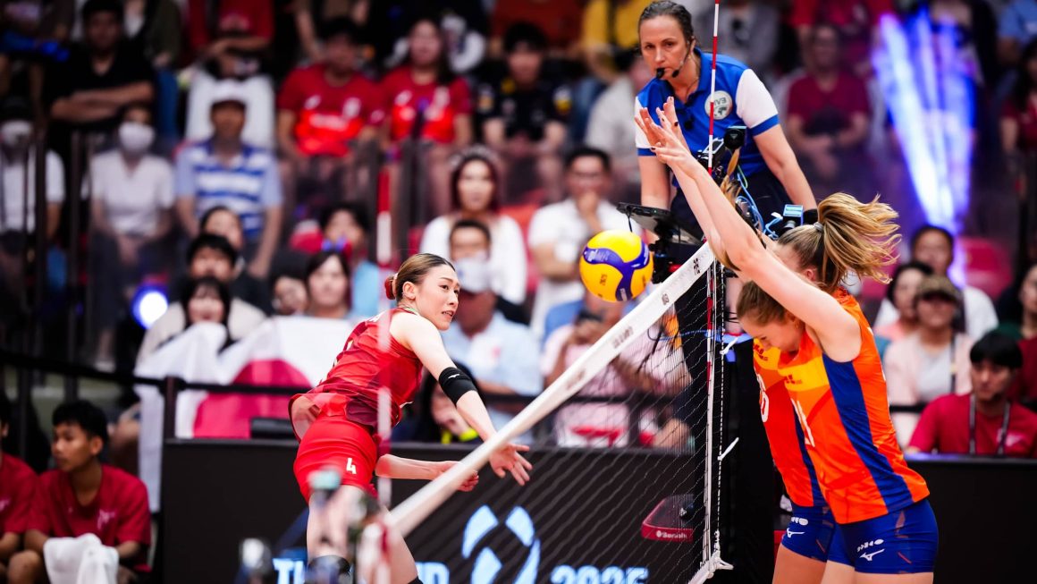 JAPAN SURVIVE TOUGH FIVE-SETTER TO SNATCH FIRST SEMIFINAL SPOT