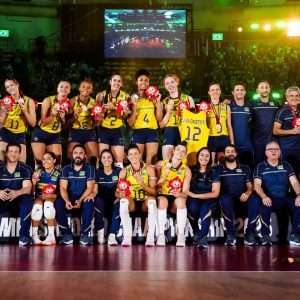 BRAZIL BEAT JAPAN FOR THIRD PLACE IN FIVE-SET BATTLE
