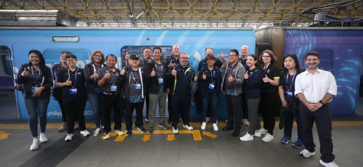 FIVB PRESIDENT AND AVC PRESIDENT JOIN PROMOTIONAL TRAIN RIDE FOR 2025 FIVB MEN’S WORLD CHAMPIONSHIP IN PHILIPPINES