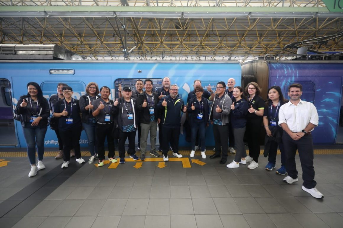 FIVB PRESIDENT AND AVC PRESIDENT JOIN PROMOTIONAL TRAIN RIDE FOR 2025 FIVB MEN’S WORLD CHAMPIONSHIP IN PHILIPPINES