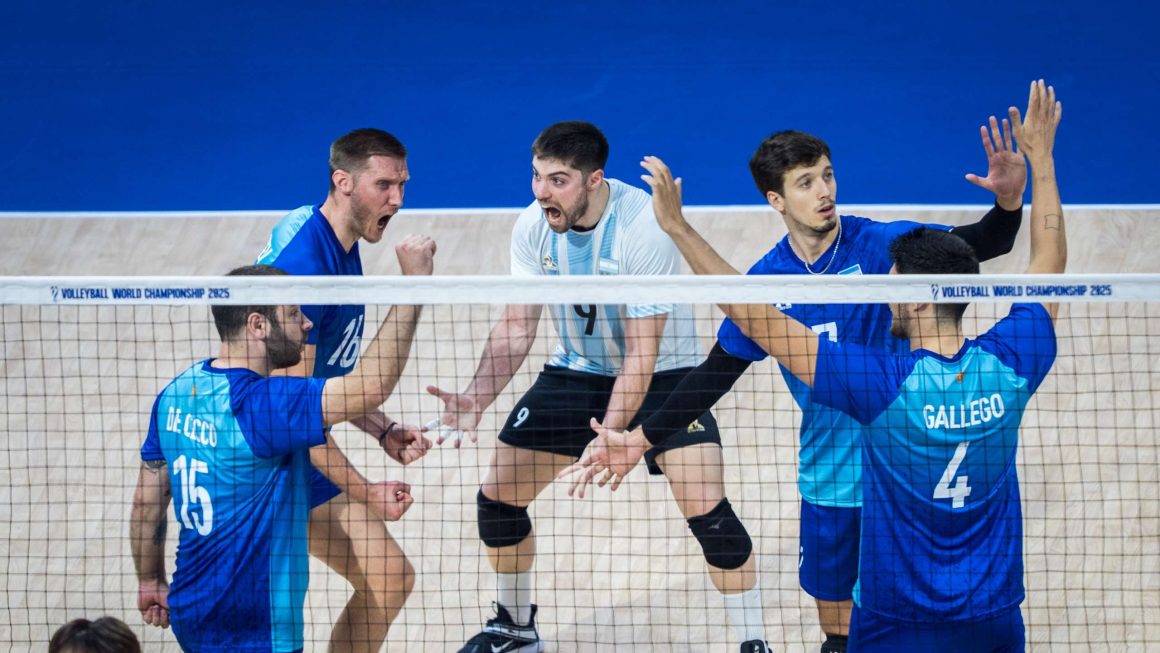 ARGENTINA POWER THROUGH TO OVERCOME KOREA AND APPROACH THE MEN’S VOLLEYBALL WORLD CHAMPIONSHIP’S ELIMINATION ROUNDS