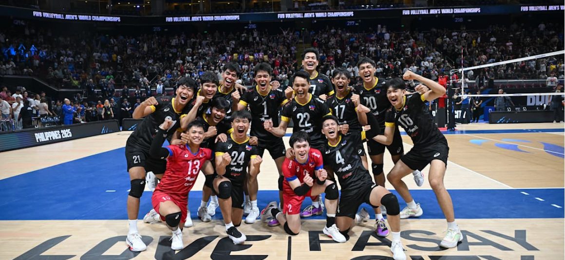 PHILIPPINES WRITE HISTORY WITH FIRST EVER MEN’S VOLLEYBALL WORLD CHAMPIONSHIP WIN