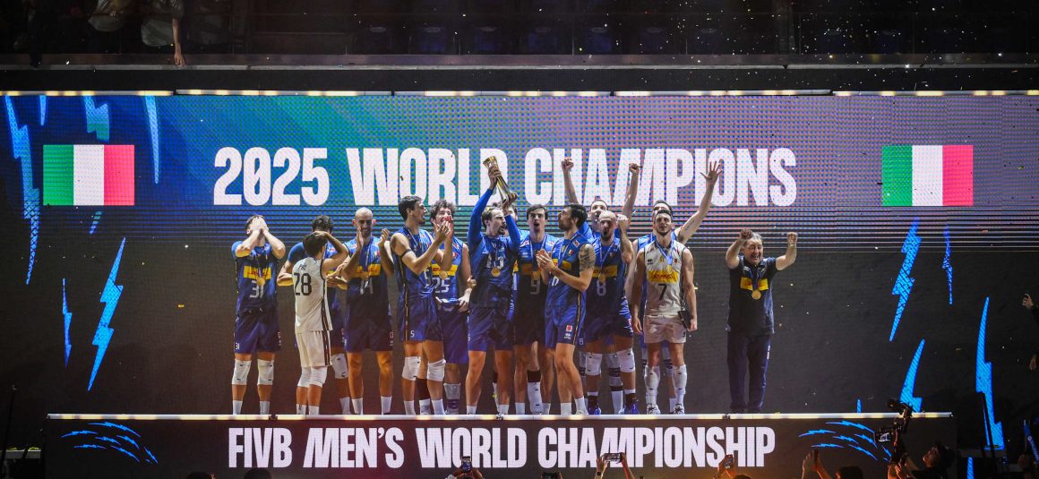 ITALY BEAT BULGARIA TO TRIUMPH WITH SECOND CONSECUTIVE AND FIFTH OVERALL WORLD TITLE