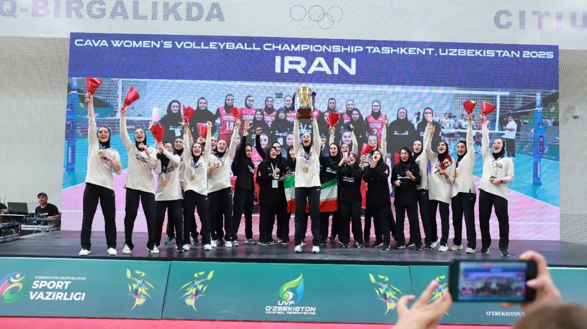 IRAN CROWNED CHAMPIONS AT CAVA WOMEN’S CHAMPIONSHIP