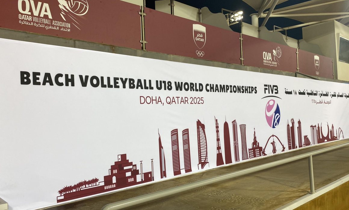 DOHA READY TO HOST FIVB BEACH VOLLEYBALL U18 WORLD CHAMPIONSHIPS