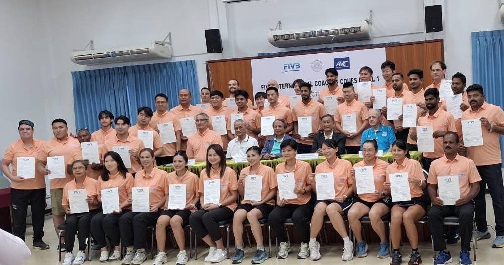FIVB LEVEL-1 INTERNATIONAL COACHES COURSE CONCLUDES SUCCESSFULLY IN THAILAND