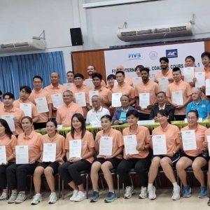 FIVB LEVEL-1 INTERNATIONAL COACHES COURSE CONCLUDES SUCCESSFULLY IN THAILAND