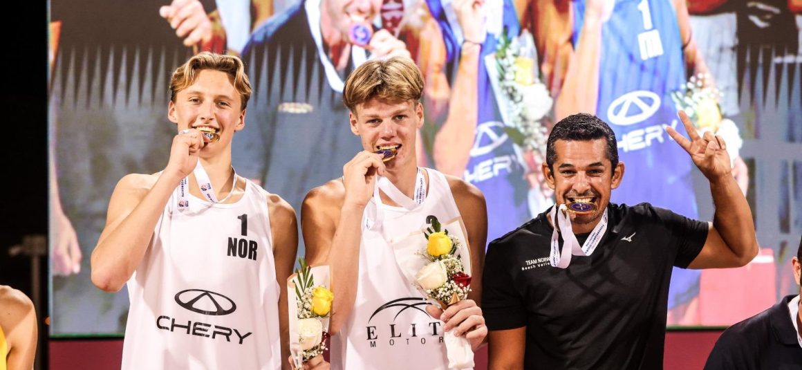 FIVB BEACH VOLLEYBALL U18 WORLD CHAMPIONSHIPS CONCLUDE AT AL GHARRAFA COURTS