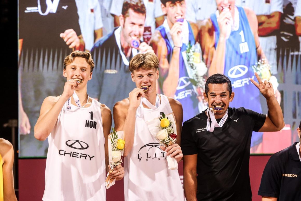 FIVB BEACH VOLLEYBALL U18 WORLD CHAMPIONSHIPS CONCLUDE AT AL GHARRAFA COURTS