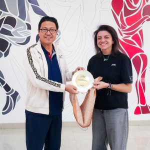 Jordan showcases Olympic Preparation Center to AVC Officials