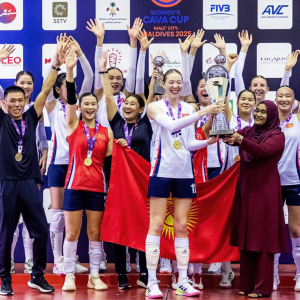 Kyrgyzstan Crowned Women’s CAVA Cup 2025 Champions After Win Over Maldives