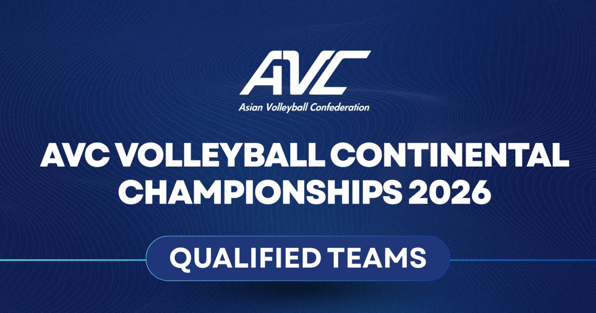 AVC Confirms Qualified Teams for 2026 AVC Volleyball Continental Championships AVC Confirms Qualified Teams for 2026 AVC Volleyball Continental Championships