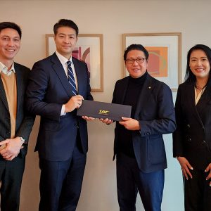 AVC President Meets World Olympics Taekwondo Federation President to Strengthen Cooperation