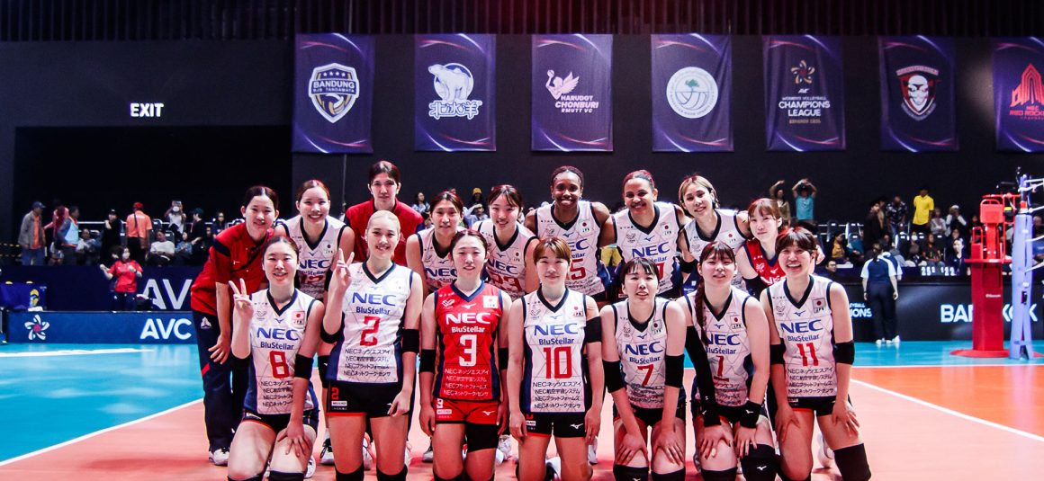 NEC Red Rockets Kawasaki defeat Zhetysu in four sets to reach AVC Women’s Champions League 2026 finals