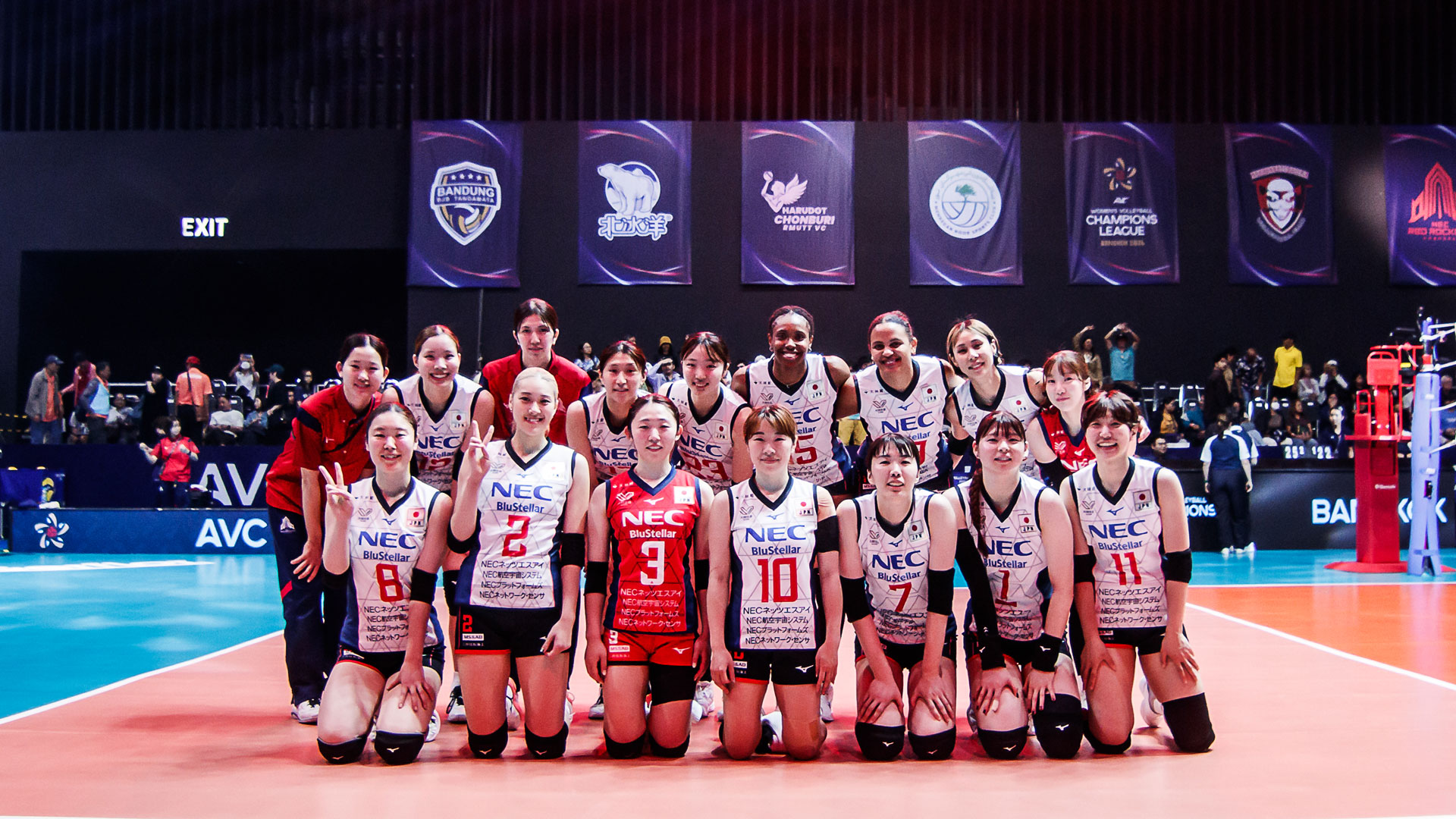 NEC Red Rockets Kawasaki defeat Zhetysu in four sets to reach AVC Women’s Champions League 2026 finals