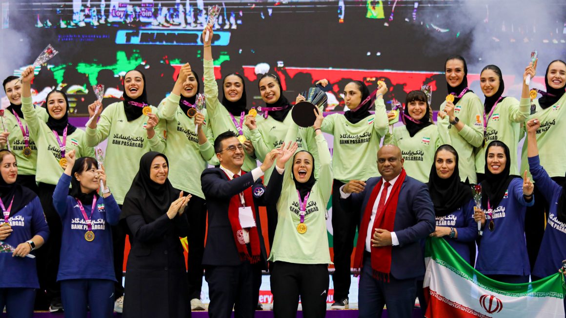 Iran Completes Perfect Run to Capture CAVA Women’s Volleyball Championship 2026 Title