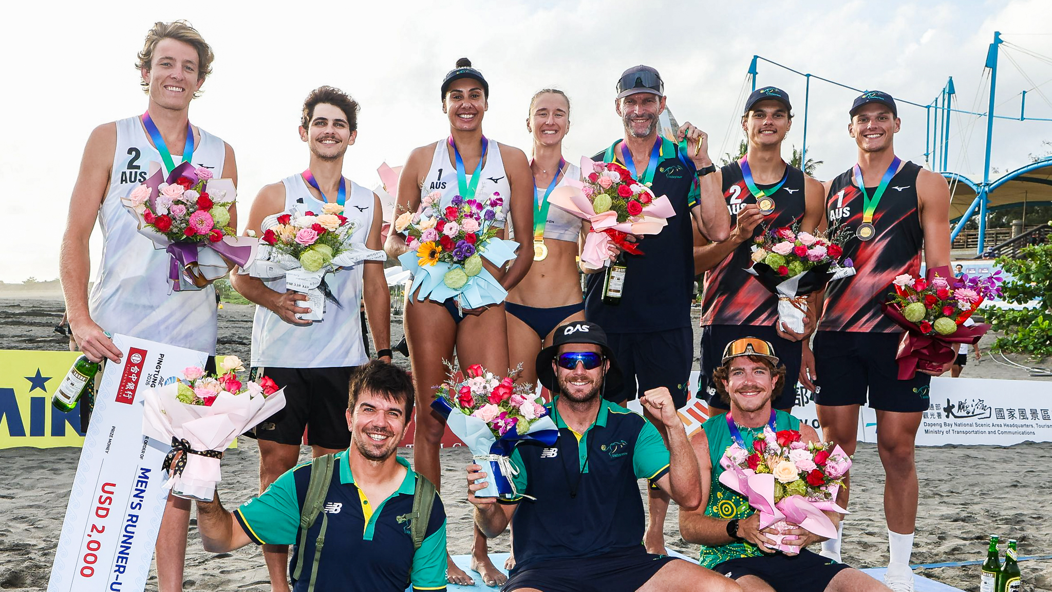 Australia Sweeps Titles at AVC Beach Tour Pingtung Open 2026
