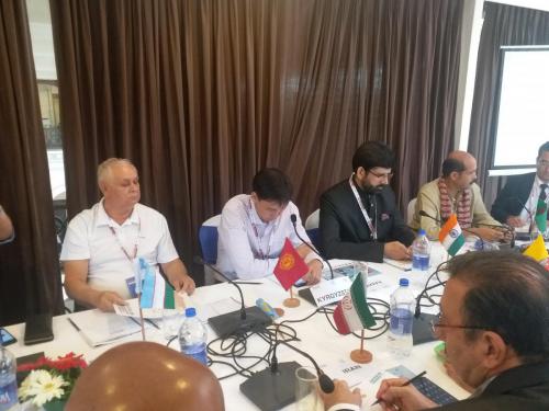Delegates in the meeting