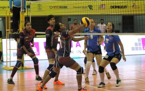 Luckey of Bangladesh Against Kyrgyzstan.