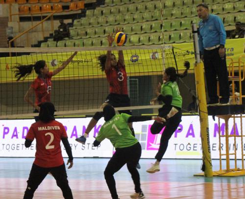 Saraswoti (3) of Nepal against Maldives.